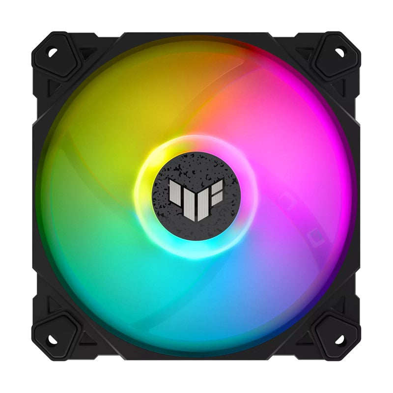 Asus TUF Gaming TF120 120mm ARGB Case Fan (Pack of 3) - Black Asus TUF Gaming TF120 120mm ARGB Case Fan (Pack of 3) - Black